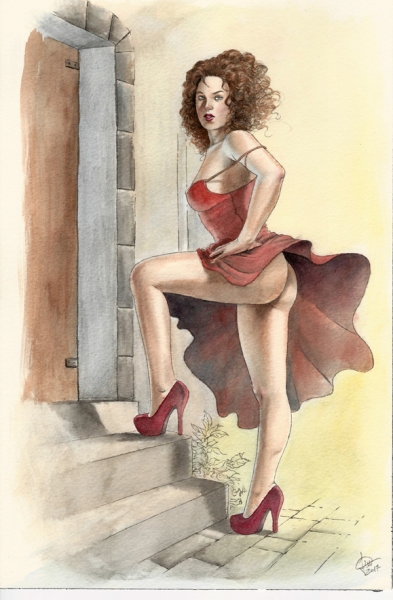 Illustration, Beautiful Sicily